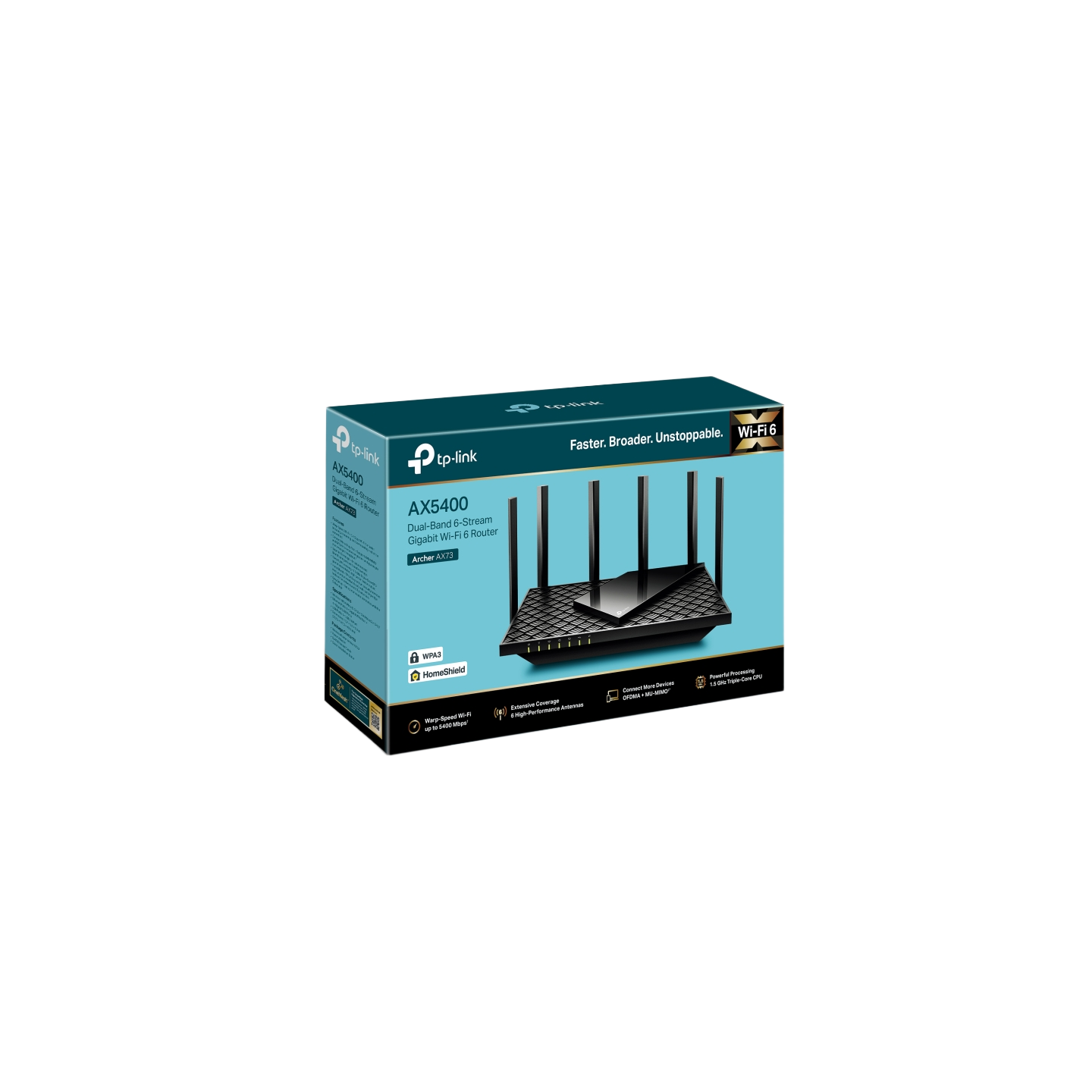 TP-Link Archer AX73 AX5400 Dual-Band Gigabit Wi-Fi 6 Router