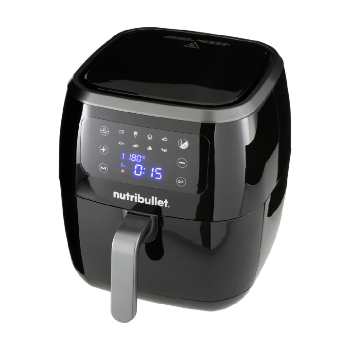 Nutribullet friteza na zrak NBA071B 7L 1800W Air Fryer, 8 funkcija, bez BPA, zdravo kuhanje bez ulja