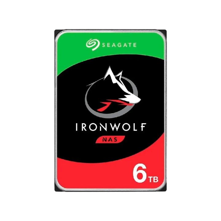 HDD NAS SEAGATE IronWolf (3.5", 6TB, 5400rpm, SATA 6GB/s)