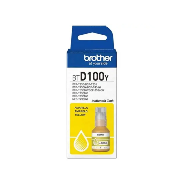 Tinta BROTHER BTD100Y