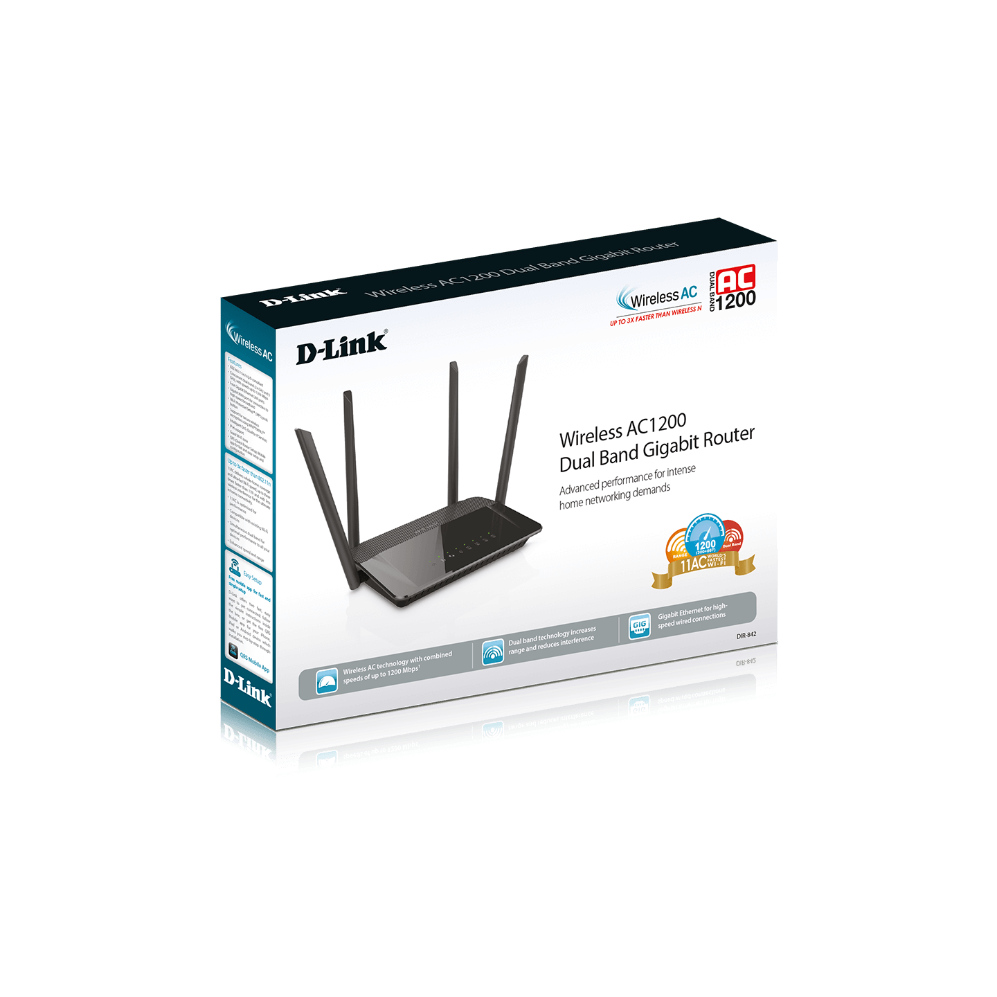 D-Link DIR-842 AC1200 Dual band Gigabit Router