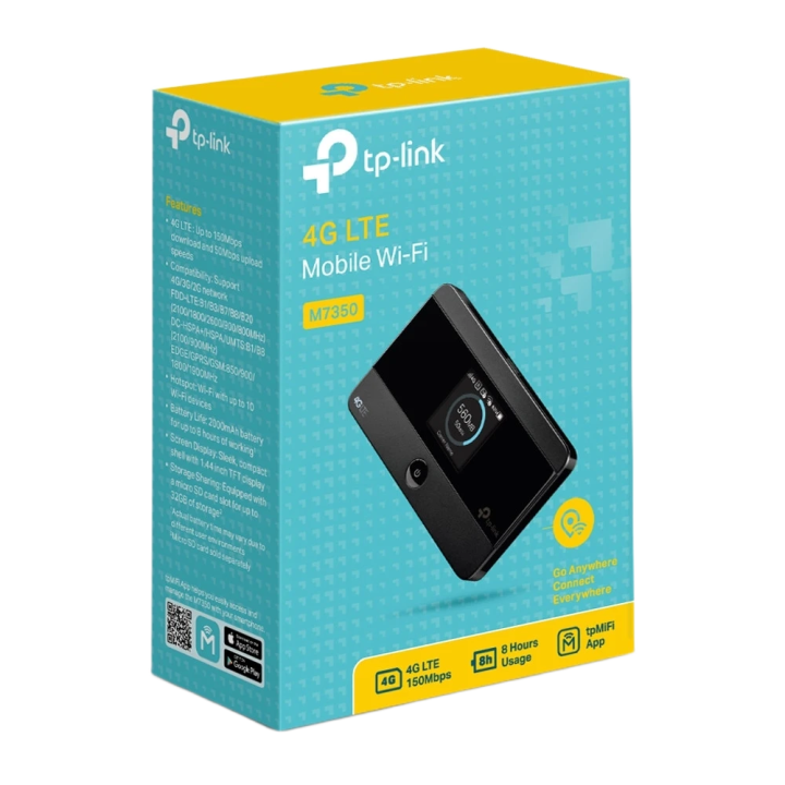 TP-link Advanced Mobile WiFi, Internal 4G Modem - M7350