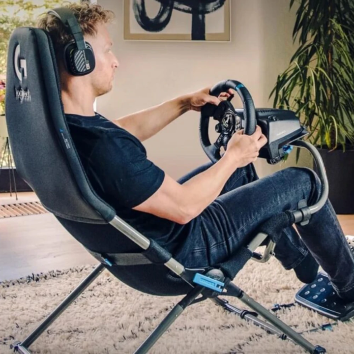 Playseat Challenge X Logitech G Edition Gaming Stolica, Racing Sim Cockpit, Sklopiva, Do 163 kg