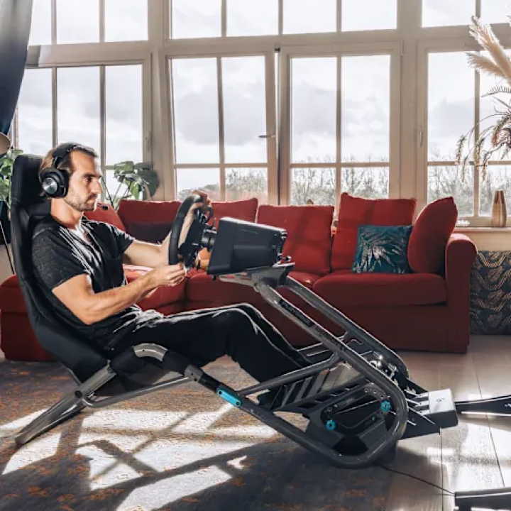Playseat Trophy Logitech G Edition Gaming Stolica, Racing Sim Cockpit, Podesiv Naslon, Do 120 kg