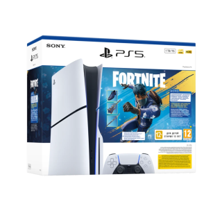 Sony PlayStation 5 Slim E chassis + Fortnite Flowering Chaos VCH