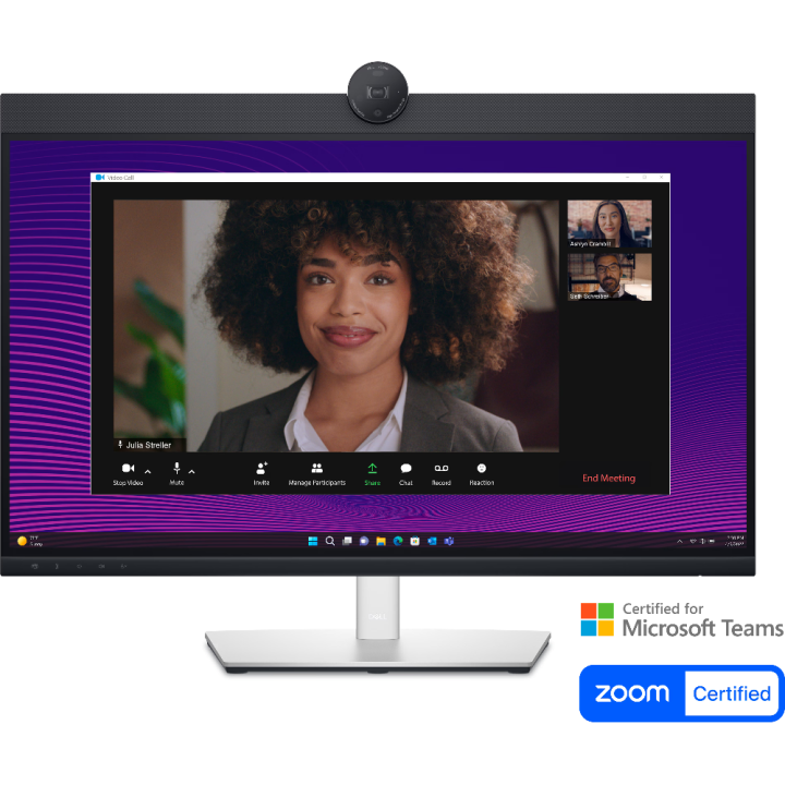DELL monitor 27" P2724DEB Video Conferencing