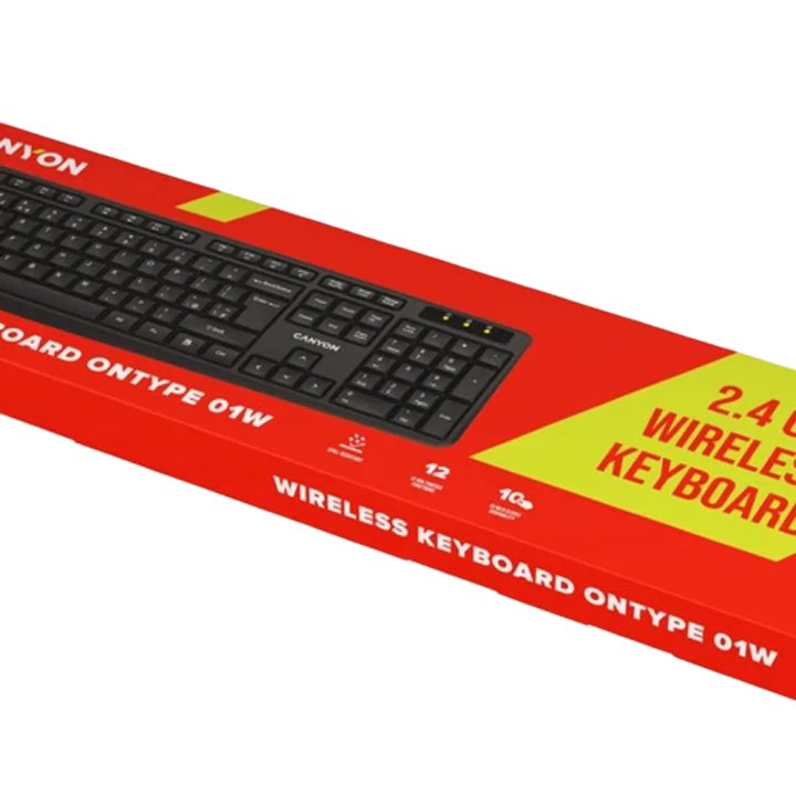 CANYON tastatura KB-W01 bežična