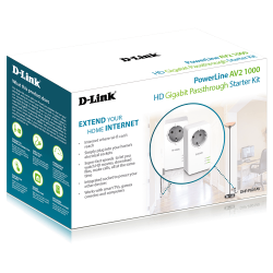 D-link Powerline Ethernet adapter kit (DHP-P601AV/E)