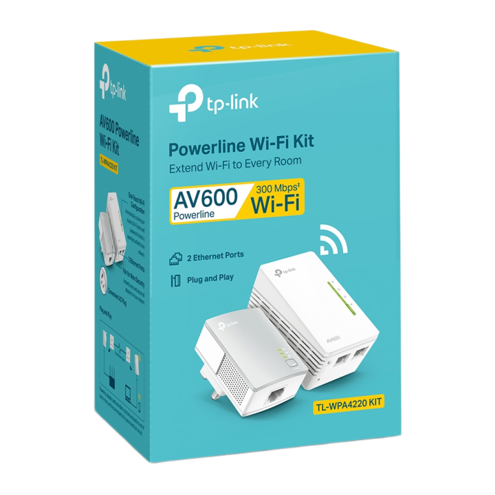 TP-link TL-WPA4220KIT AV600 Powerline Wi-FI KIT