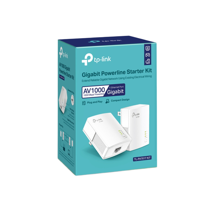 TP-Link TL-PA7017KIT AV1000 Powerline