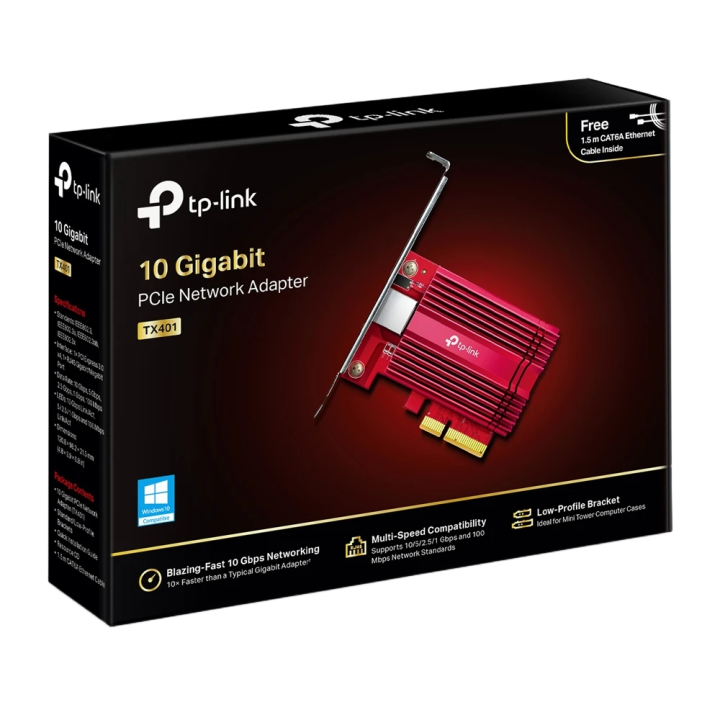 TP link 10 Gigabit PCI Express Network Adapter TX401