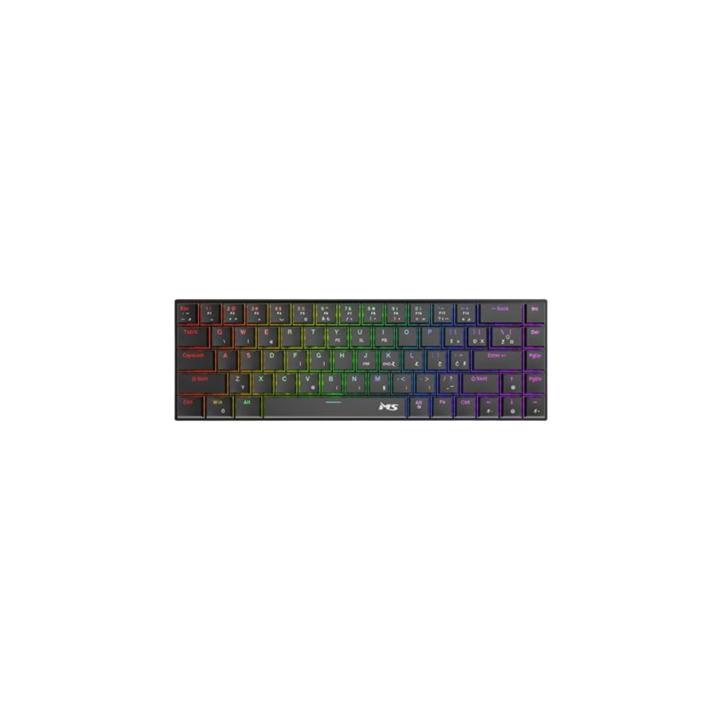 MS tastatura ELITE K-702C RGB mehanička Gaming