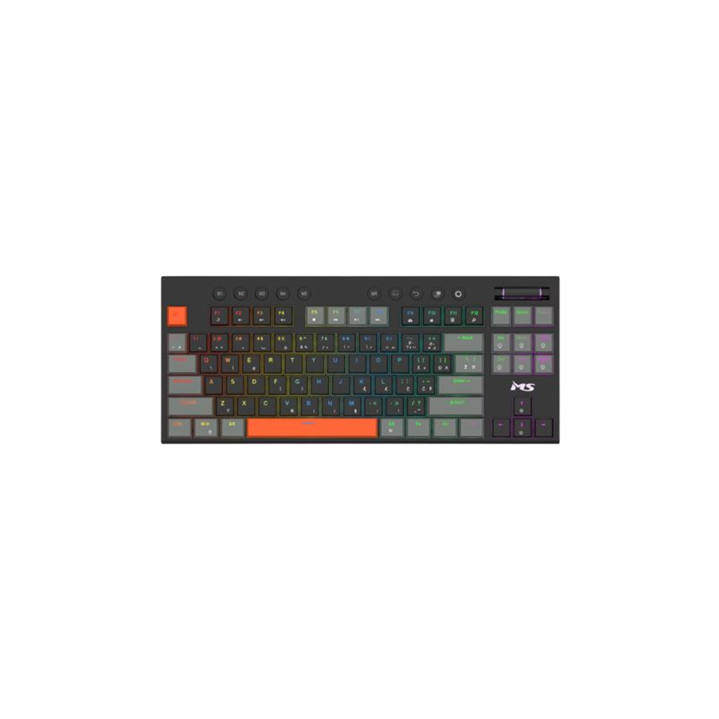 MS tastatura ELITE K-703C RGB mehanička Gaming