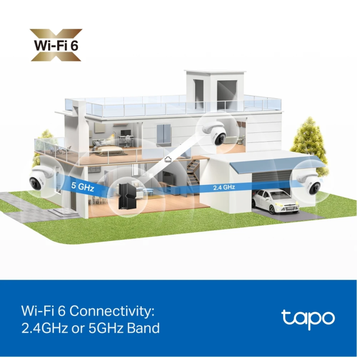 TP-Link Tapo C560WS 4K Outdoor Pan/Tilt Security Wi-Fi Camera