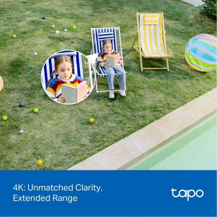 TP-Link Tapo C560WS 4K Outdoor Pan/Tilt Security Wi-Fi Camera