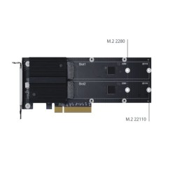Synology M2D20 Dual-slot M.2 SSD adapter card for cache acceleration