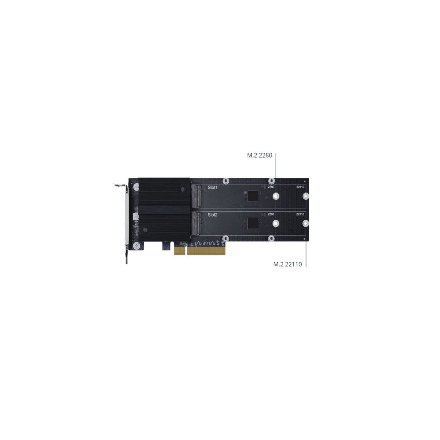 Synology M2D20 Dual-slot M.2 SSD adapter card for cache acceleration