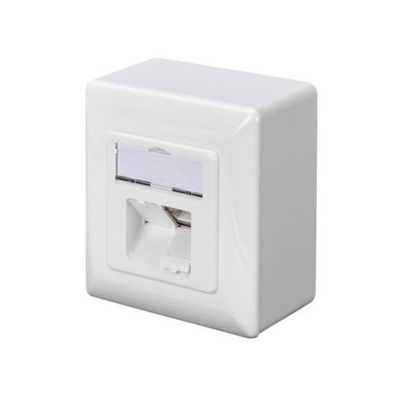 Digitus nadzidna mrežna utičnica 2xRJ45 Cat6E DN-9006-N