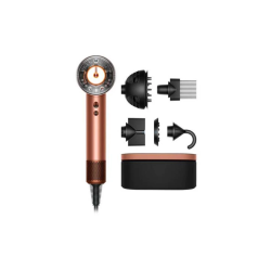Fen Dyson Supersonic Nural HD16 Amber Silk/Pink Champagne Curly+Coily Limited Edition