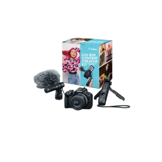 Fotoaparat Canon EOS R50 + RF-S 18-45 Content Creator Kit