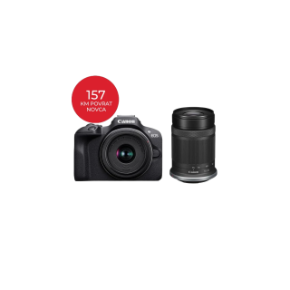 Canon EOS R100 + 18-45 + 55-210mm IS STM