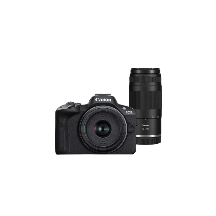 Fotoaparat Canon R100 + RF-S 18-45+RF 75-300