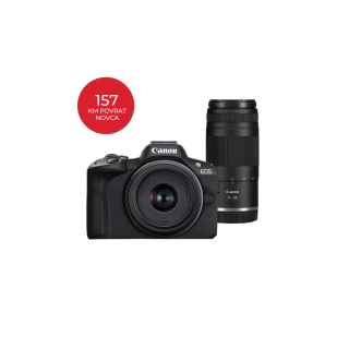 Fotoaparat Canon R100 + RF-S 18-45+RF 75-300