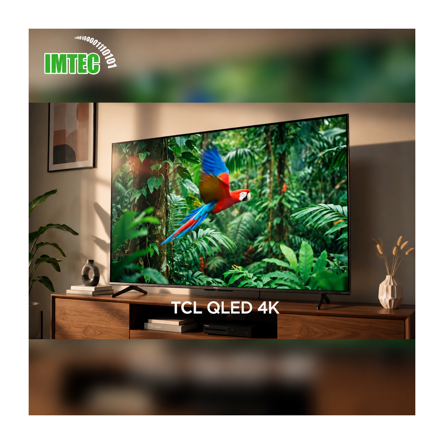 TCL Televizor 65P7K QLED 65'' (165cm) UHD 4K, Google TV