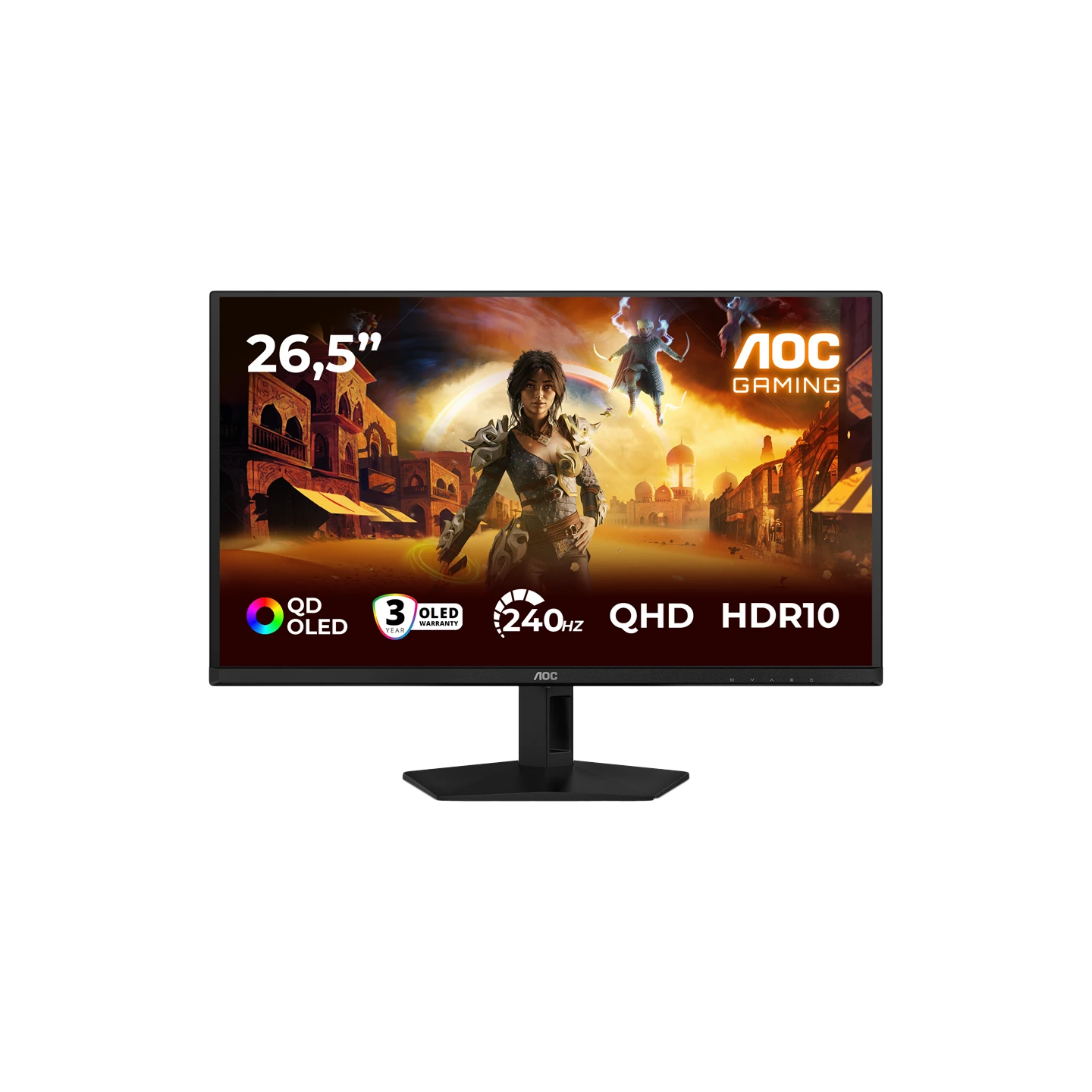 AOC monitor OLED Q27G41ZDF 26,5' QHD Gaming 240Hz