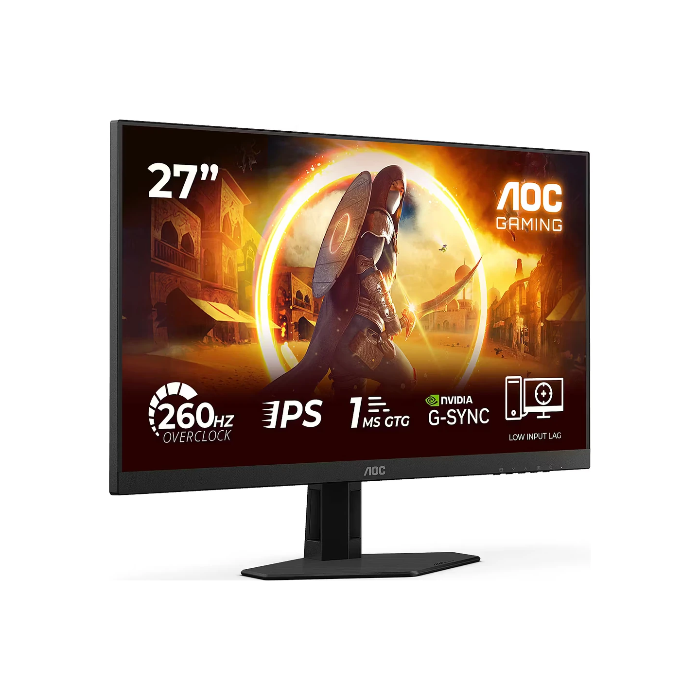 AOC monitor 24G4ZRE 23,8' Fast IPS FHD Gaming 260Hz