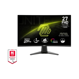 MSI monitor 27'' MAG 27C6X zakrivljeni VA FHD 250Hz