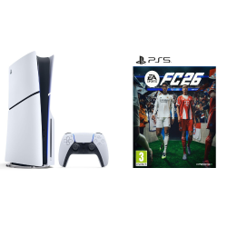 Sony PlayStation 5 Slim E chassis + igra EA Sports FC 26