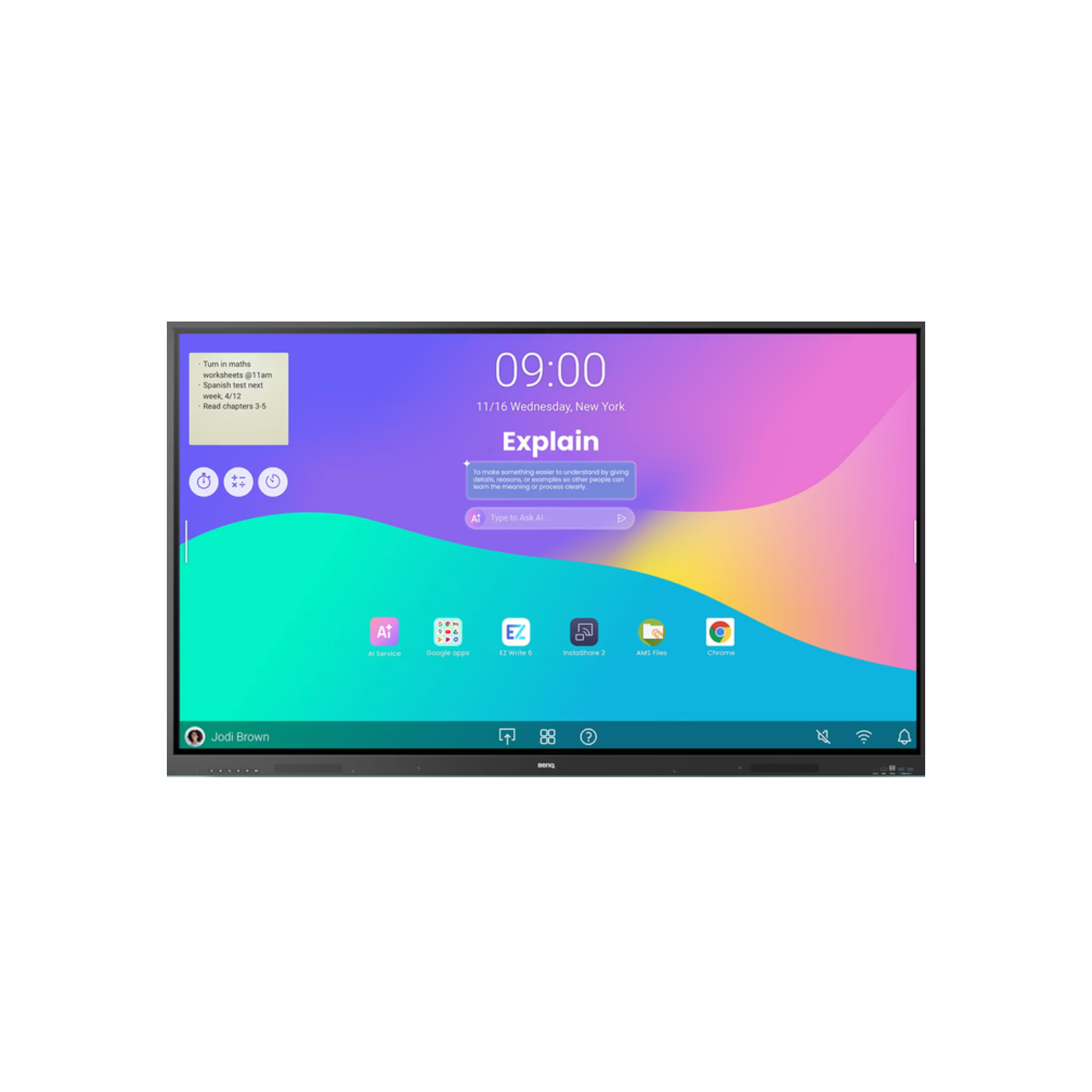 Interaktivni panel BenQ RE7505A