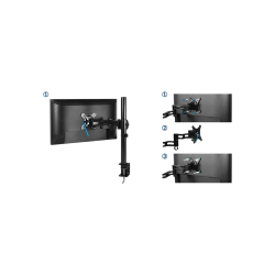 Arctic Z1 nosač za monitor, Basic single nosač Desk mount