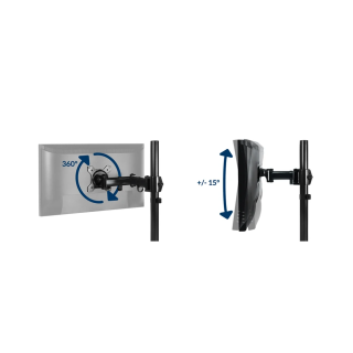 Arctic Z1 nosač za monitor, Basic single nosač Desk mount