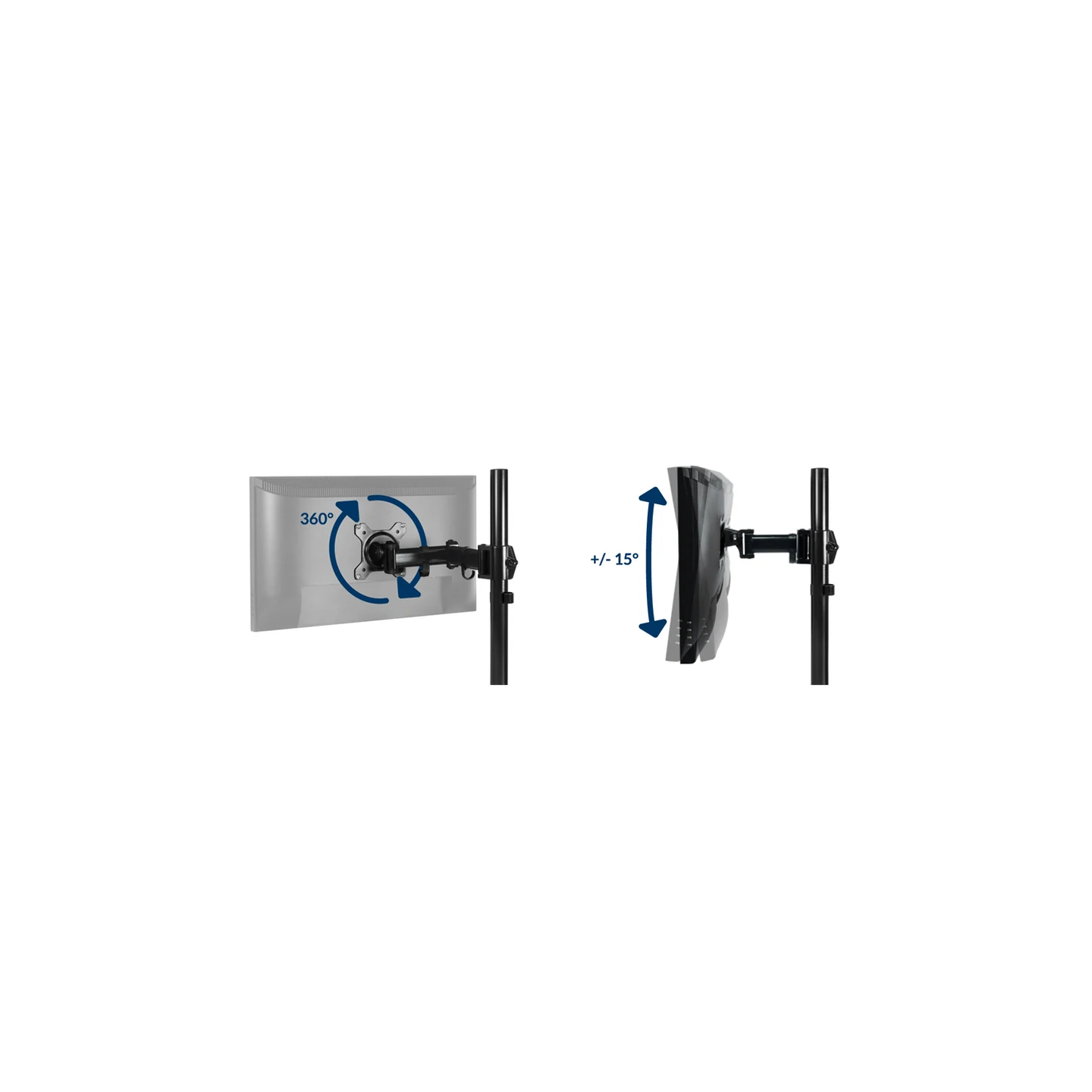 Arctic Z1 nosač za monitor, Basic single nosač Desk mount