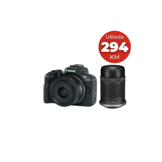Canon EOS R50 + RF-S 18-45 + RF-S 55-210mm