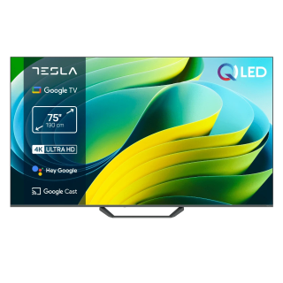 Tesla Televizor Q75E655GUS QLED TV 75'' (189 cm) 4K UHD, Google TV