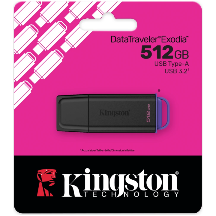 Kingston USB 3.2 stick Exodia 512GB DTXG2/512GB