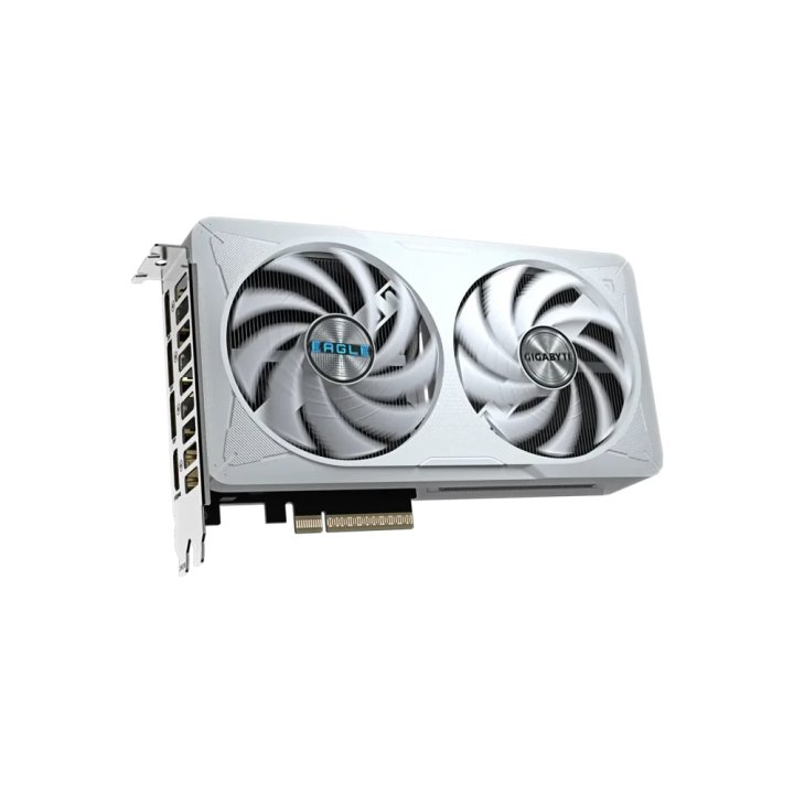 Gigabyte grafička kartica 5060 Eagle OC ICE 8GB, GDDR7, 128-bit, 3x DP, 1x HDMI, Bijela