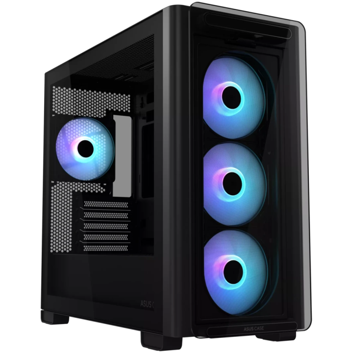 ASUS kućište A23 PLUS TG ARGB Black