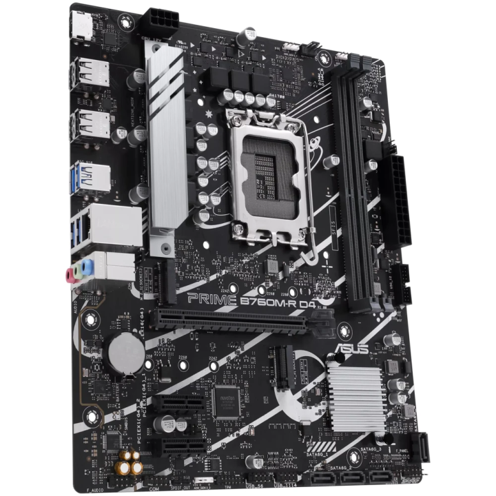ASUS matična ploča Prime B760M-R D4 LGA 1700