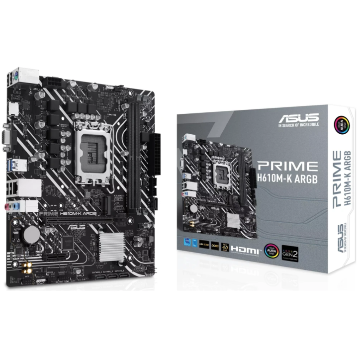 ASUS matična ploča PRIME H610M-K ARGB LGA1700