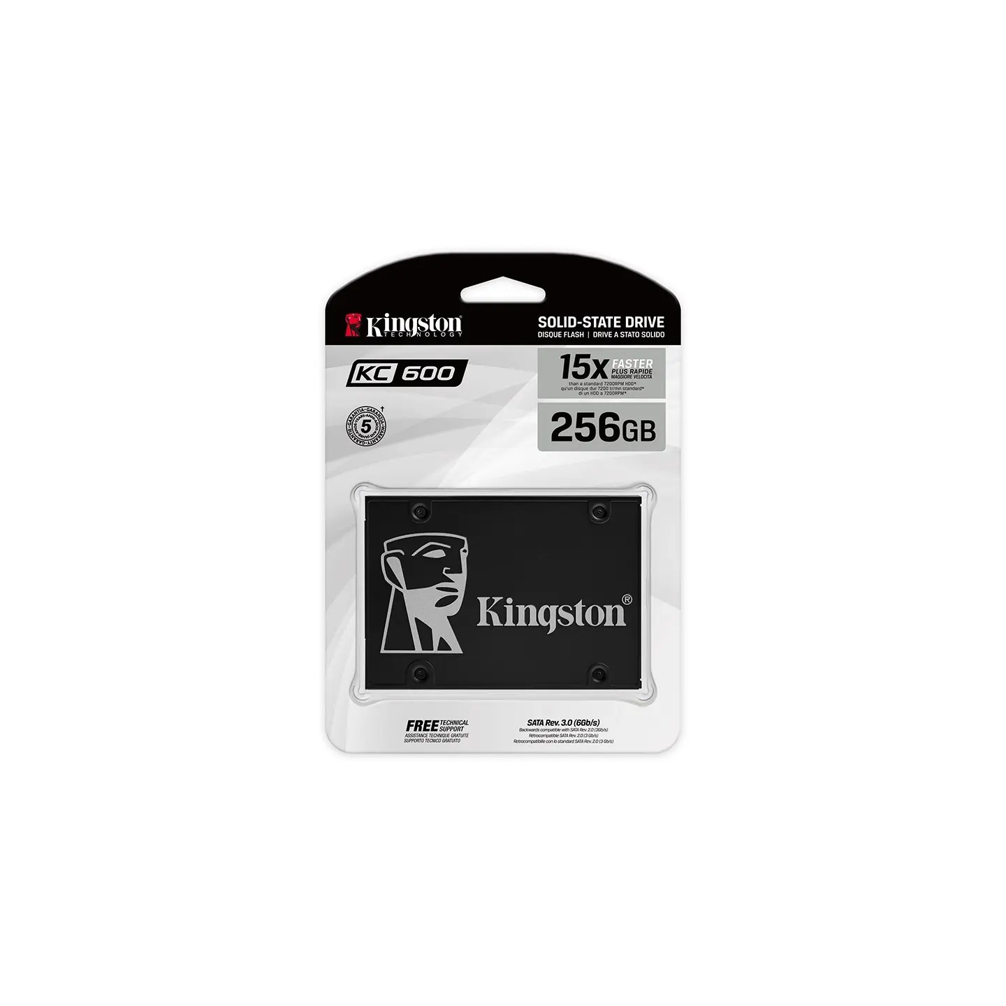 SSD Kingston KC600 256GB SATA