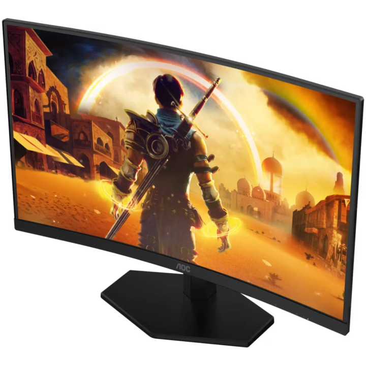 AOC monitor 27'' C27G42ZE Gaming zakrivljeni, FHD, Fast VA, 260Hz, 1ms