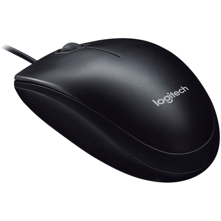 Logitech miš M90 žični sivi