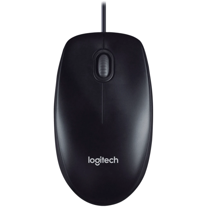 Logitech miš M90 žični sivi