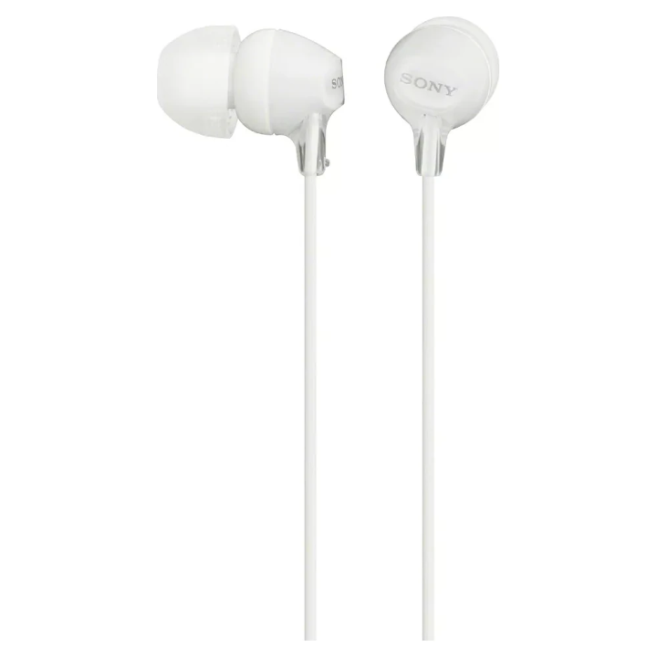 Sony slušalice EX15 bijele