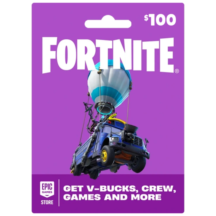 Fortnite gift card 100 USD