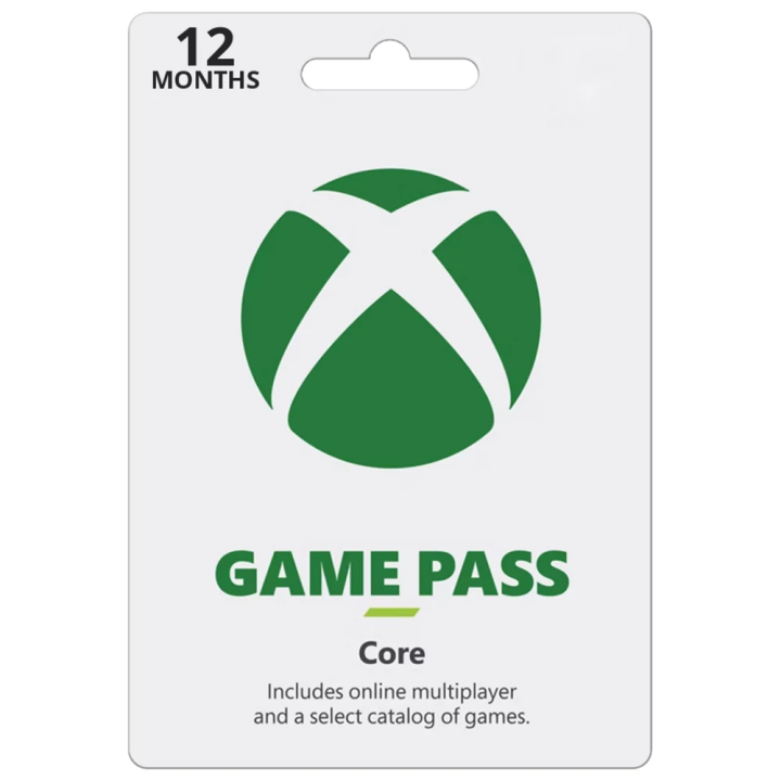 Xbox Game Pass Core - gaming pretplata